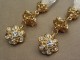 Vintage 1993 Holiday Splendour Clip On Earrings by Jose Maria Barrera for AVON