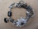 Crystal Sequin Bead Charm Bracelet