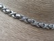 Vintage 1980s Silver Tone Clear Rhinestone Collar Necklace